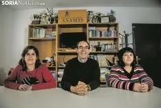 lvira, Matías y Minerva charlan sobre las posibilidades ante el 28A. Carmen de Vicente