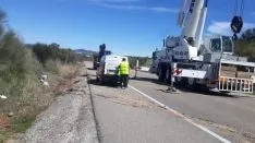 Accidente en la comarcal 101. 