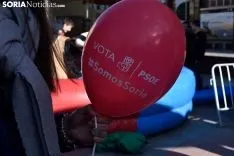 Cierre de campaña en Soria. 
