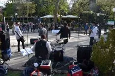 Cierre de campaña en Soria. 