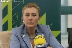 Rueda de prensa en Caja Rural Soria. /Jasmín Malvesado.