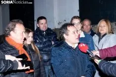 Pegada de carteles. /Jasmín Malvesado