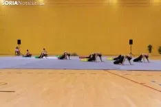 Provincial de Gimnasia en Soria. /Jasmín Malvesado