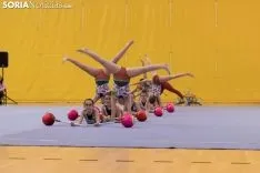 Provincial de Gimnasia en Soria. /Jasmín Malvesado