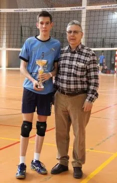 Campeonato Regional de Voleibol en Soria de Cadetes y Juveniles. /FOTO MARÍA MORALES