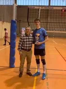 Campeonato Regional de Voleibol en Soria de Cadetes y Juveniles. /FOTO MARÍA MORALES