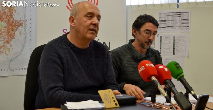 Enrique García (izda.) y Luis Alberto Romero. /SN