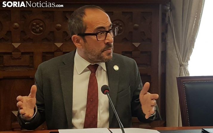 Luis Rey, presidente de la Diputación de Soria