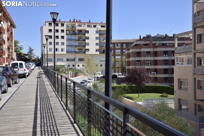 Calaverón, barriada en la capital de Soria. 