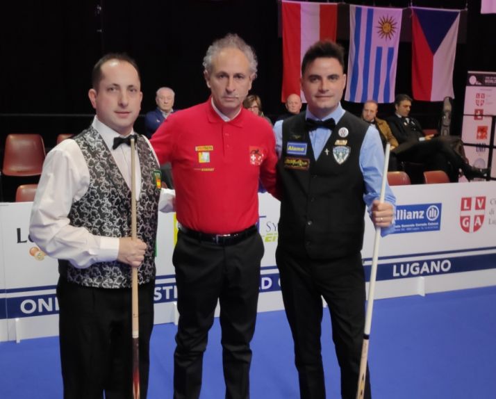 Carlos Cortés, a los europeos de Billar de Brandemburgo