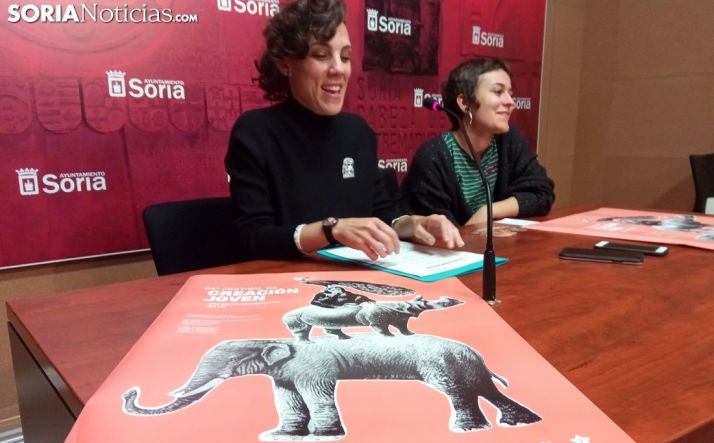 Inés Andrés y Elena Martínez este viernes. /SN