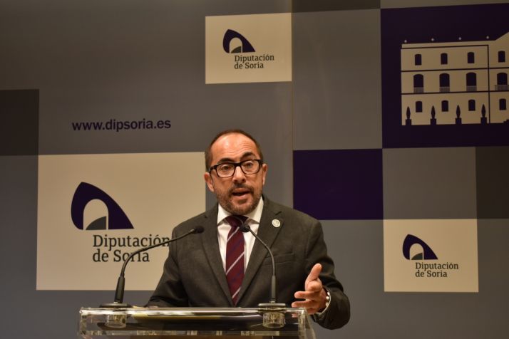 Luis Rey, presidente de la Diputación.