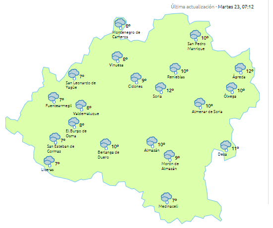 La lluvia amenaza con aguar también el Día de la Comunidad
