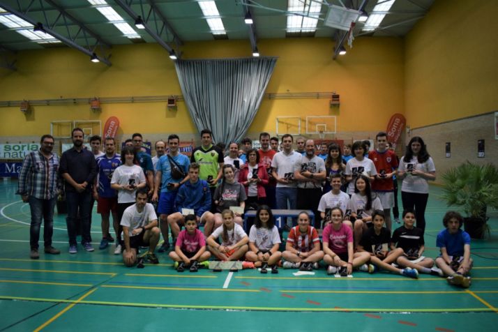 250 jugadores participarán en la Fiesta del Bádminton soriano