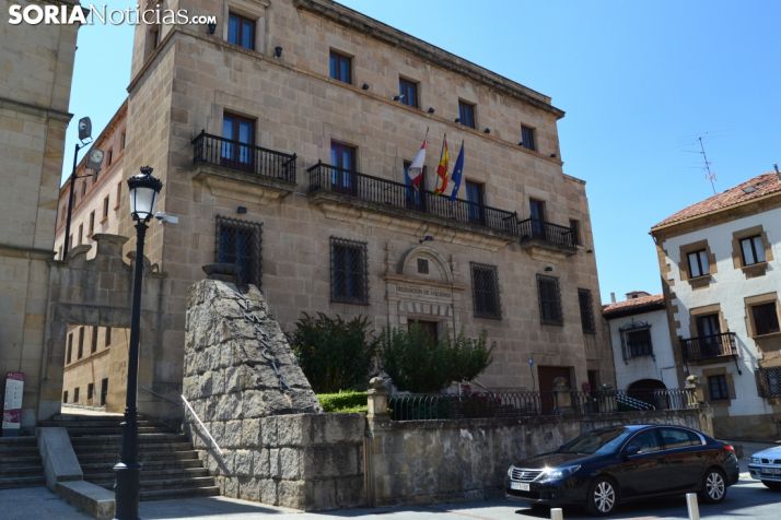 Sede de la Agencia Tributaria en la capital de Soria. SN