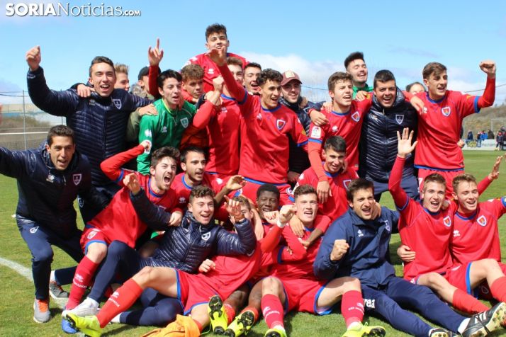 El Numancia Juvenil alza la Liga en Soria. SN