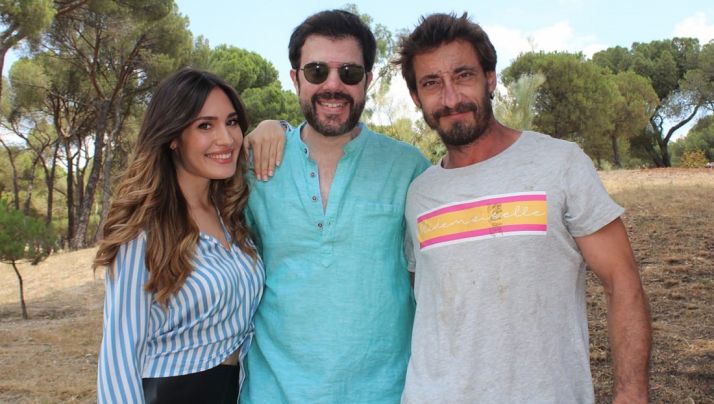 India Martínez, César Ríos e Ismael Martínez. /FPN