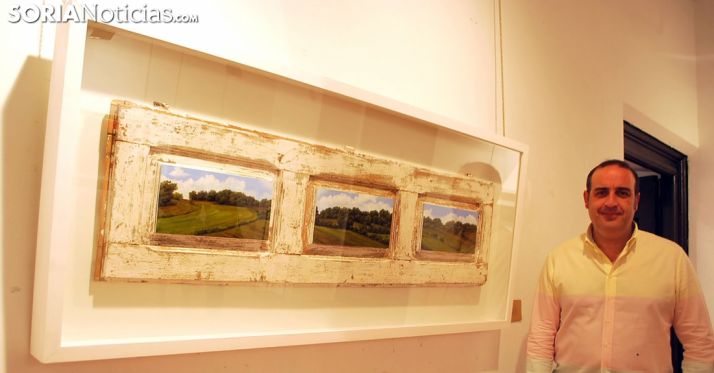 Joseja Casado, ante una de sus obras en una imagen de archivo. /SN