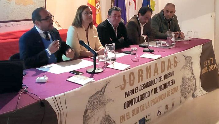 Presentación de las jornadas este viernes en Medinaceli. /Dip.