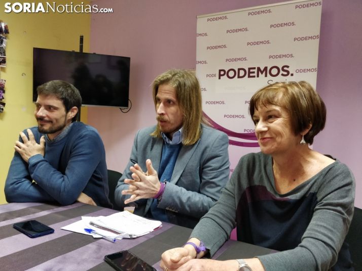 María Luisa Muñoz, número uno en la lista de Podemos Soria. SN