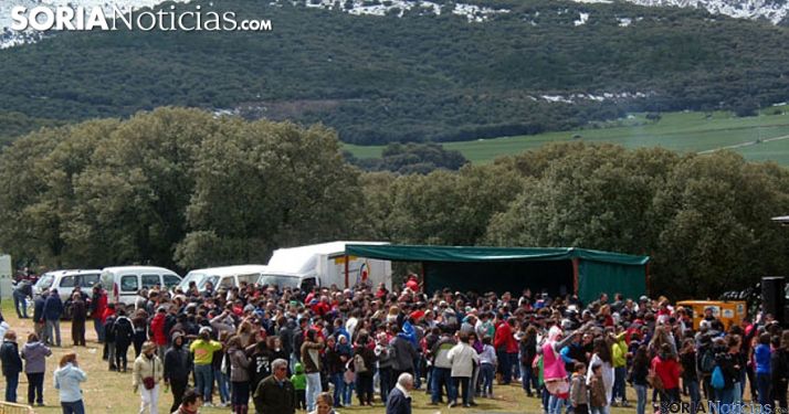 Una imagen de archivo de la romería. /SN