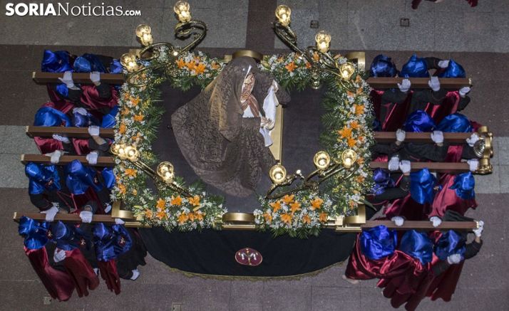 Un Viernes Santo en la capital soriana. /SN