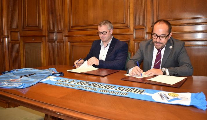 Imagen de la rúbrica del acuerdo. /Dip.