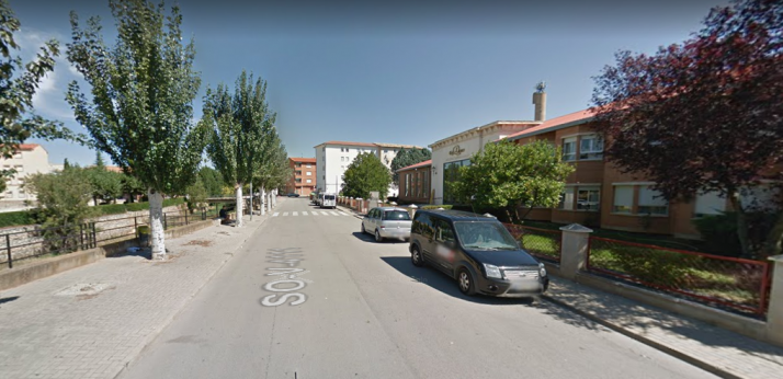 Fallece una mujer atropellada por un autovolquete en Arcos de Jalón