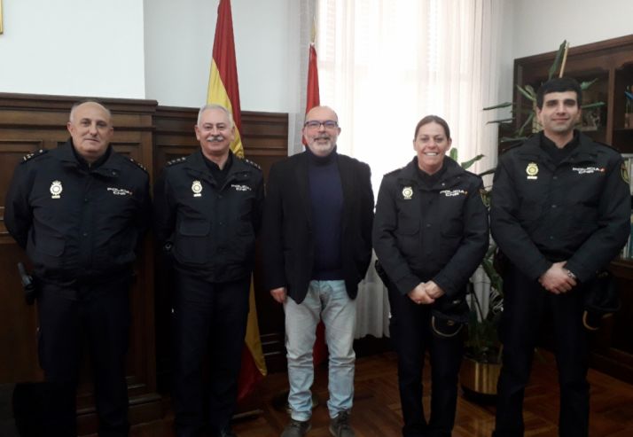 Tres nuevos inspectores se incorporan a la Comisaría de Soria