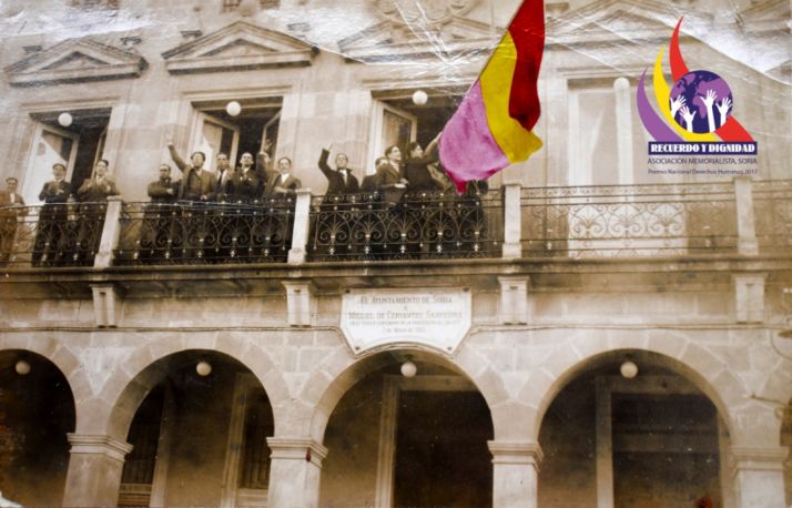 Se publica la única foto de la proclamación de la II República en Soria en 1931