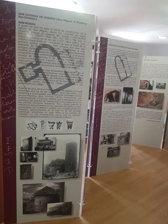 Exposición de Gaya Nuño en la Biblioteca de San Esteban de Gormaz. 