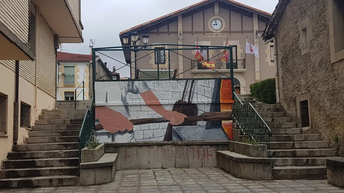 Mural de 'Las manos de la Tierra'