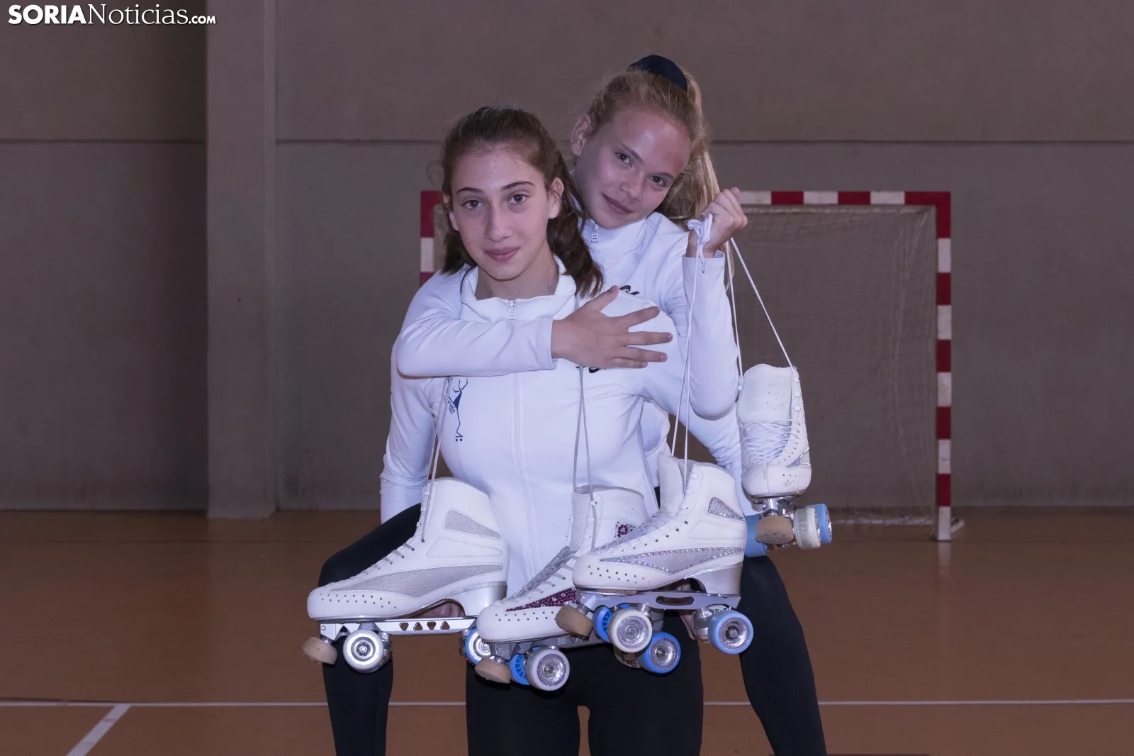 Ana Arancón y Gabriela Sanz, clasificadas para el Nacional de patinaje artístico. Jasmín Malvesado