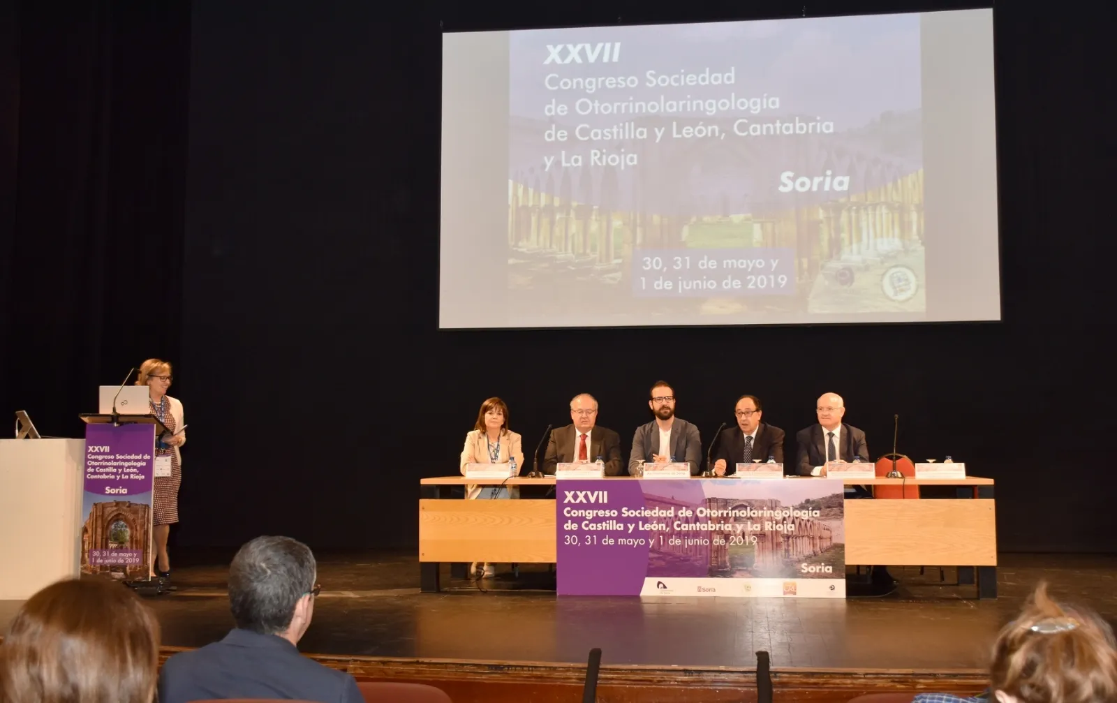 Foto 2 - Soria acoge el XXVII Congreso de la Sociedad de Otorrinolaringolog&iacute;a de CyL, Cantabria y La Rioja