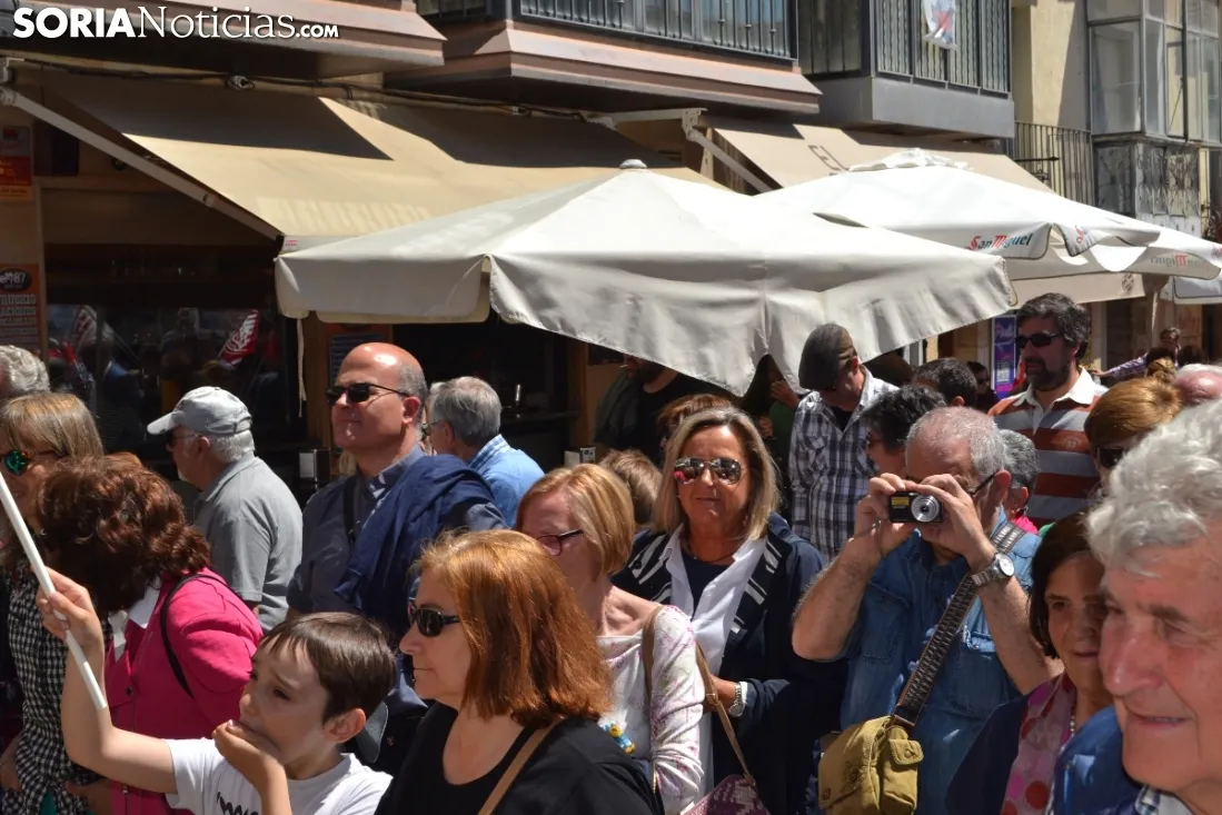 Manifestación del 1 de mayo de 2019 en Soria. Soria Noticias