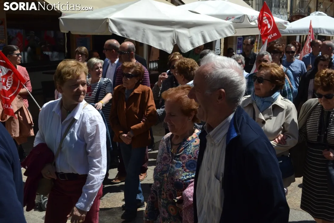 Manifestación del 1 de mayo de 2019 en Soria. Soria Noticias