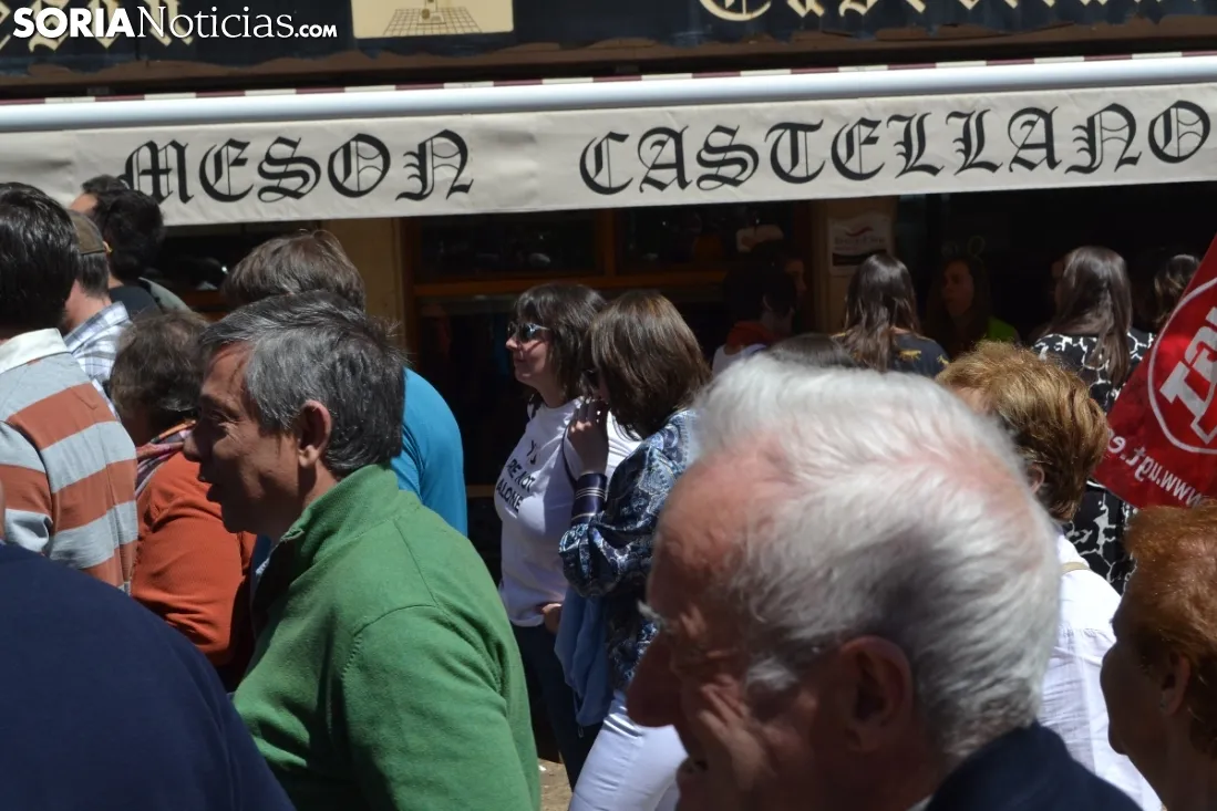 Manifestación del 1 de mayo de 2019 en Soria. Soria Noticias