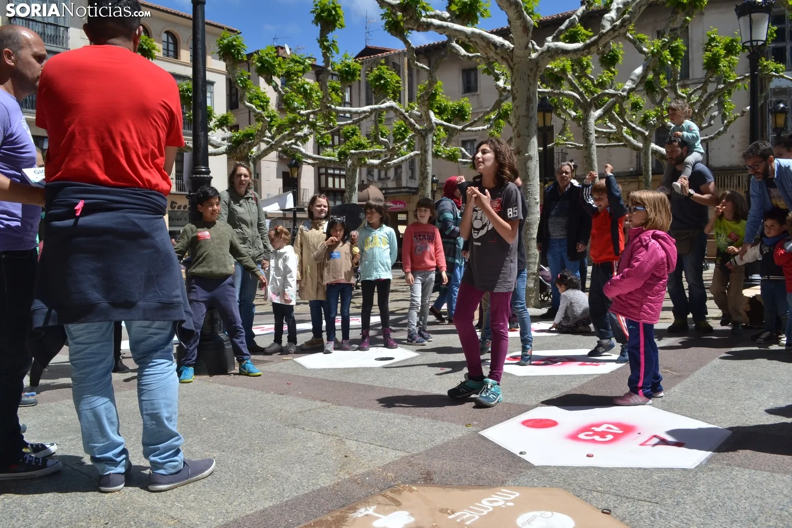 Una imagen de la plaza este sábado. /SN