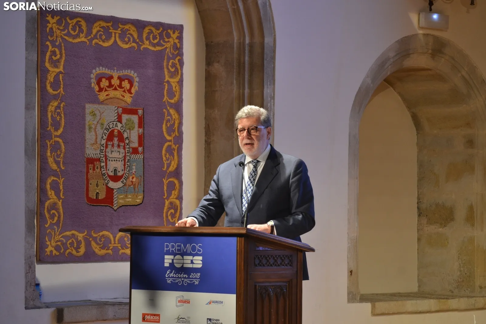 Foto 2 - El talento soriano, la necesidad de emprender y las voluntades pol&iacute;ticas, ejes de la gala de FOES