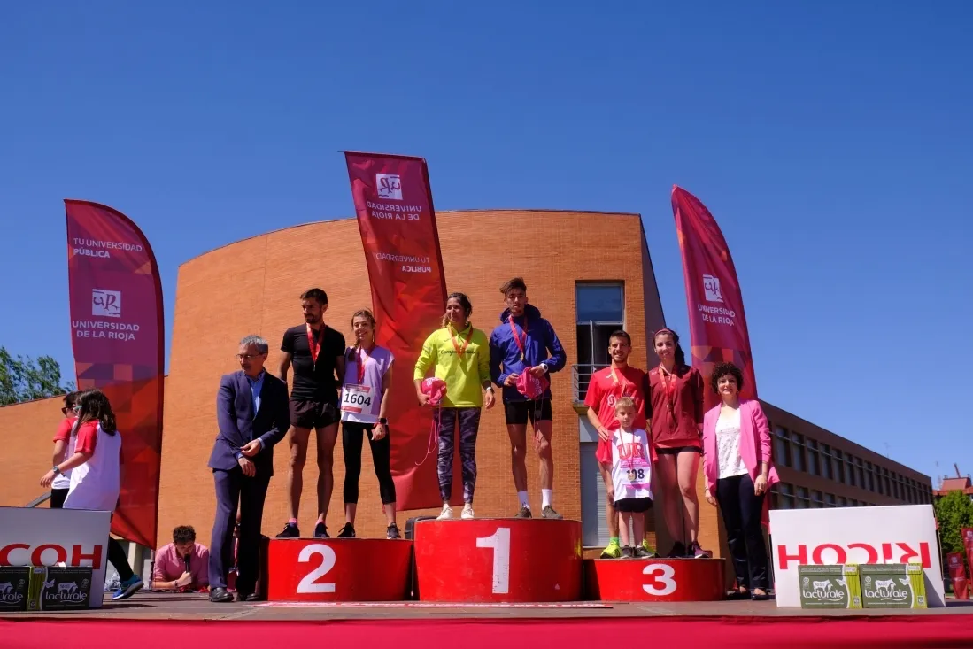 Foto 2 - El atleta afincado en Soria Ossama Ifraj Akkaoui gana la 10k de la Carrera Campus 2019 en Universidad de La Rioja