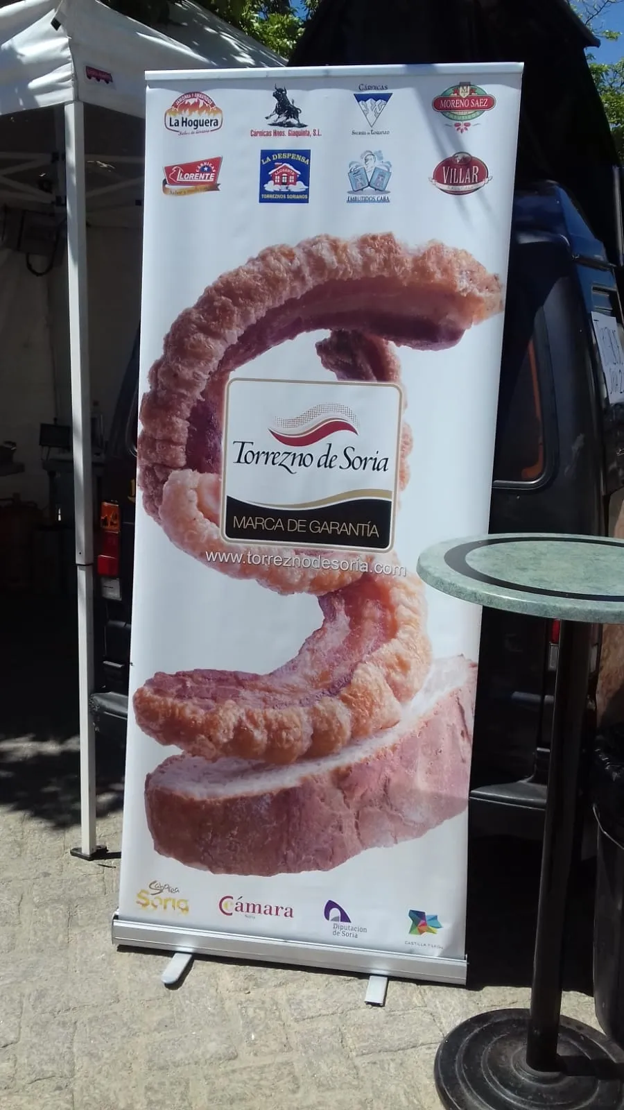 Los torreznos de Soria en la Feria de Almaraz