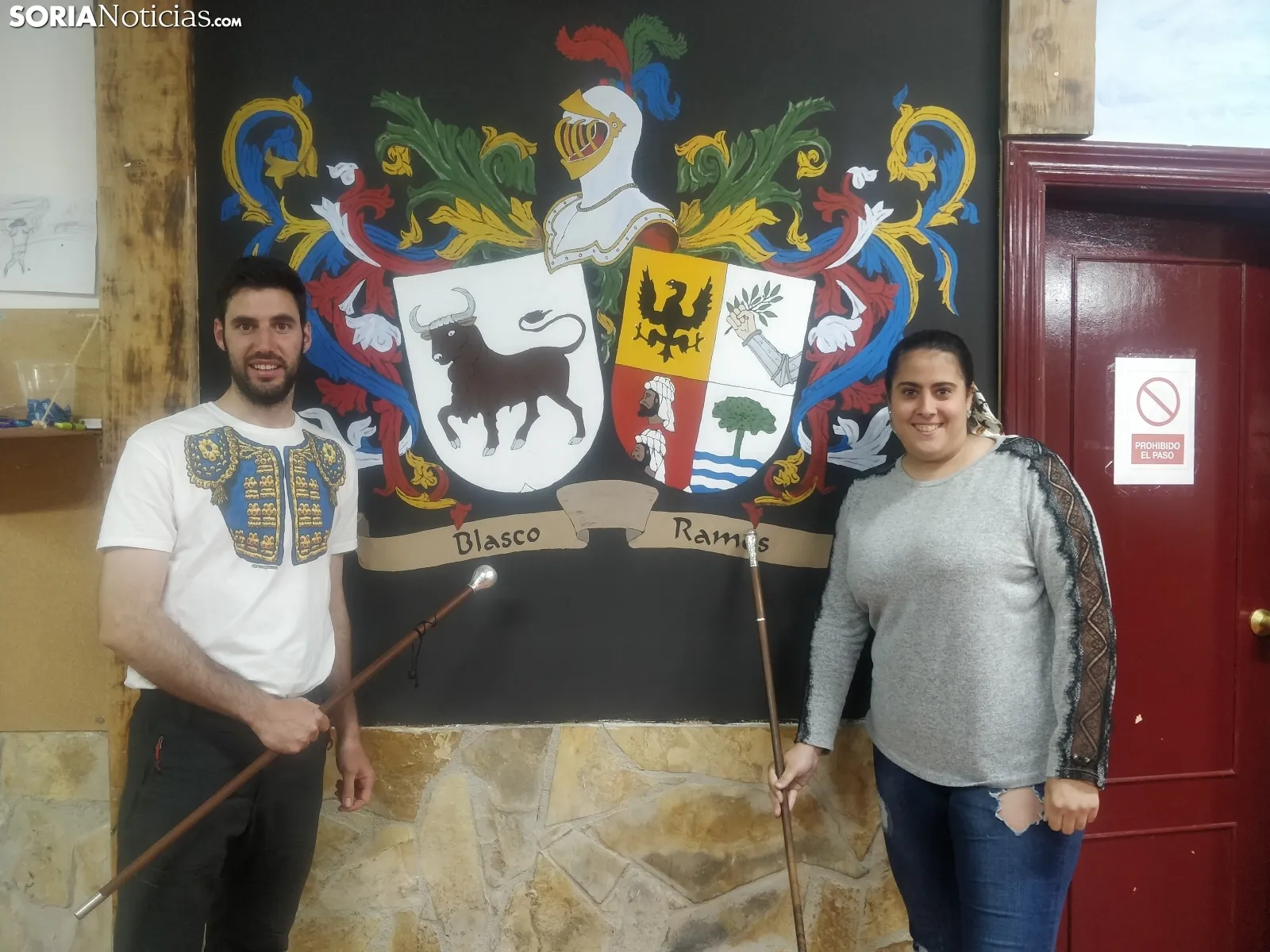 Foto 2 - Santiago 2019: &ldquo;Hemos pintado la cuadrilla con un proyector y mucho mimo&rdquo;
