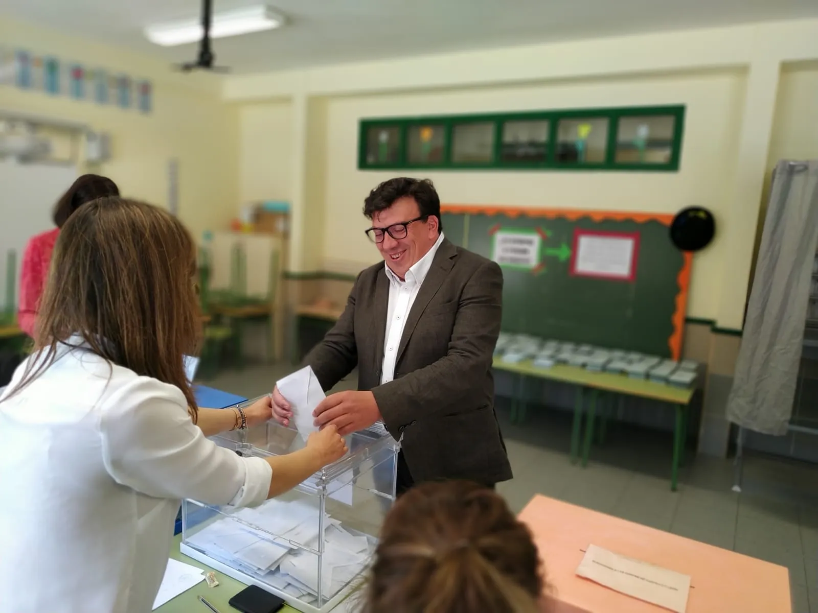 Jesús Cedazo, candidato socialista al Consistorio adnamantino.
