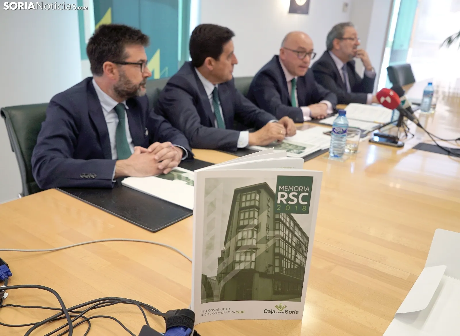 Munilla (izda.), Martínez, Barca y Dominguez, este lunes en la presentación del documento.