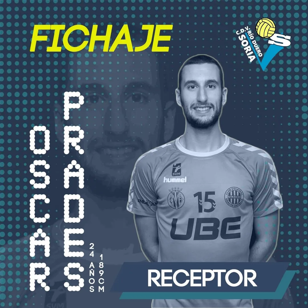Óscar Prades, primer fichaje del Río Duero para la temporada 2019-20. Río Duero
