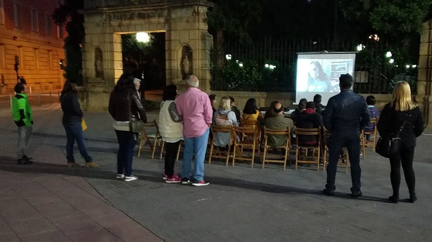 El cinefórum celebrado esta noche de martes. /PS