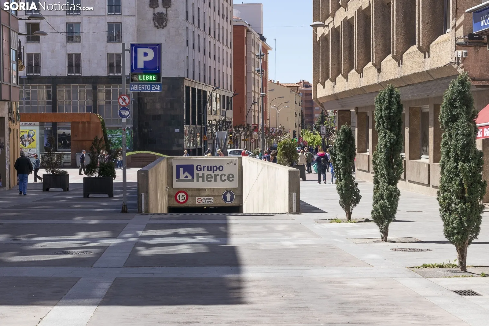 El PP retoma la idea del túnel para unir Soria Norte y Soria Sur. /Jasmín Malvesado