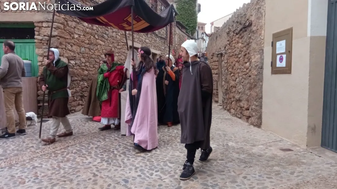 Ágreda se inunda de historia gracias a Los Desposorios.