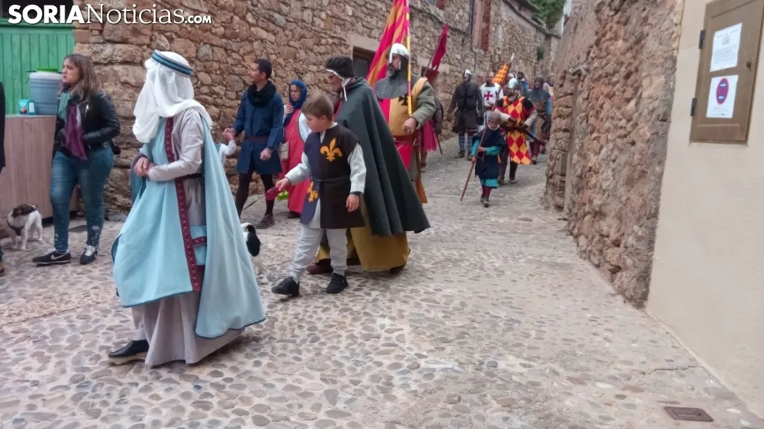 Ágreda se inunda de historia gracias a Los Desposorios.