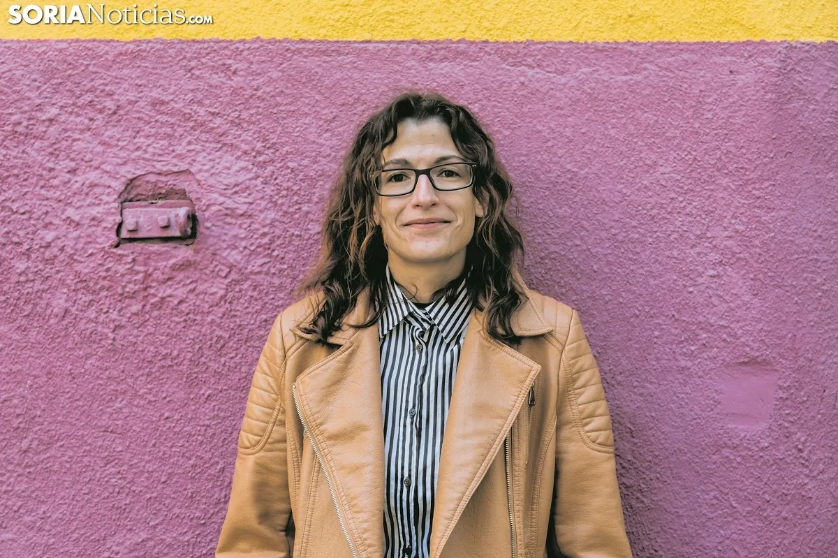 Noemí Moreno, alcaldesa de Fuentelmonge. Carmen de Vicente 